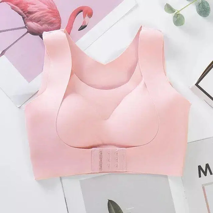 Posture Correction Bra Seamless Women'S Underwear Adjustable Push up Brassiere Shockproof Sports Vest Corset Back Bralette