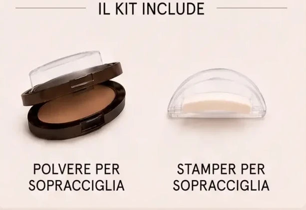 Colette Timbro Sopracciglia | Sopracciglia più folte e naturali in pochi secondi